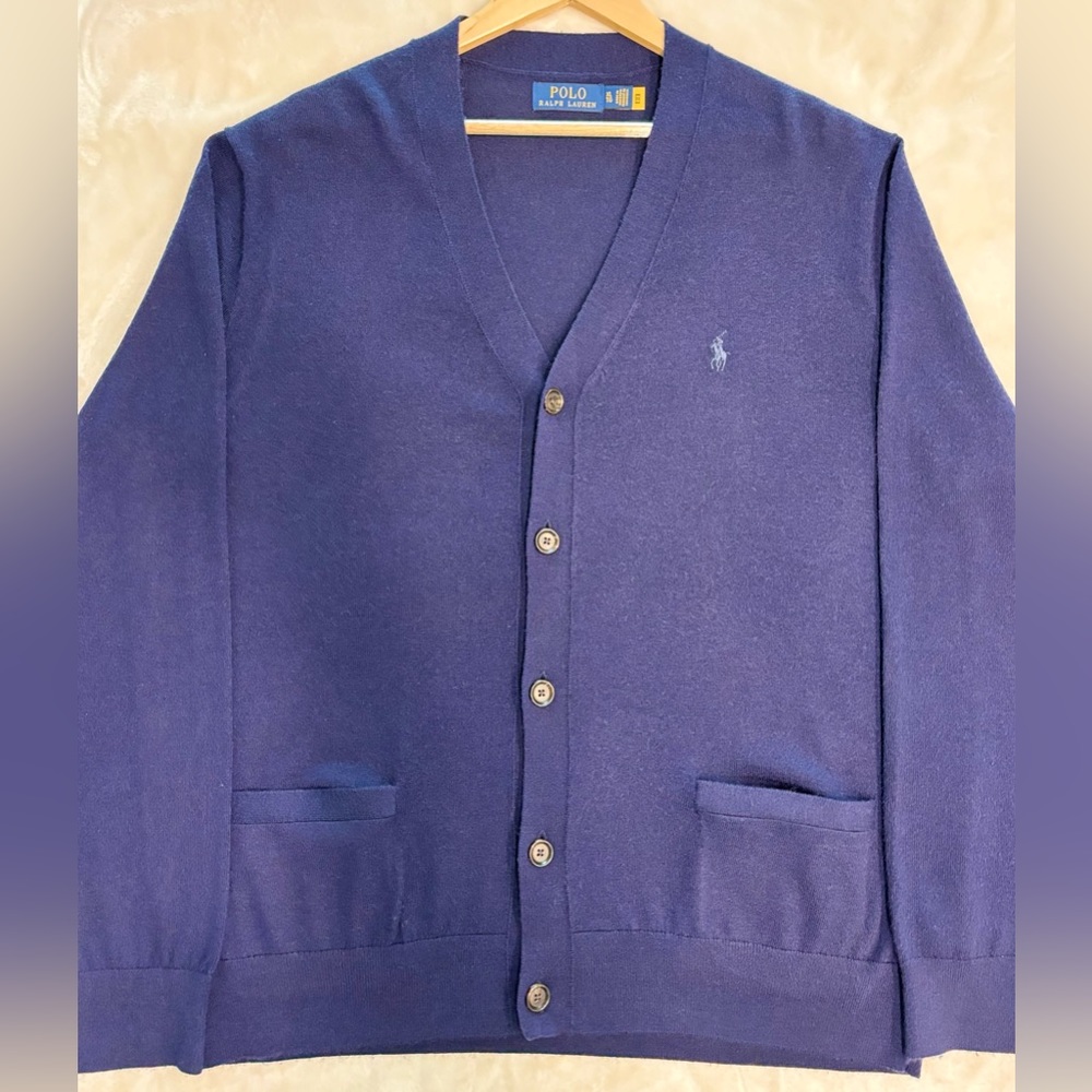 Polo Ralph Lauren Slim Fit Washable Wool Cardigan